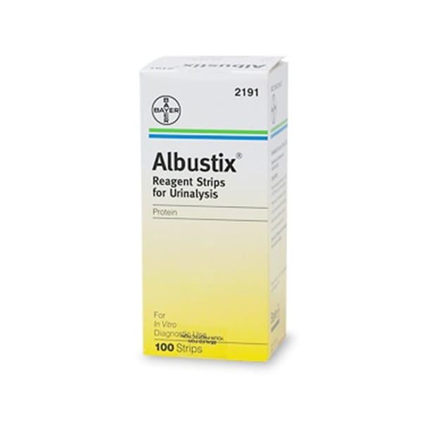 Albustix Proteina Teste Urina X50 Tiras
